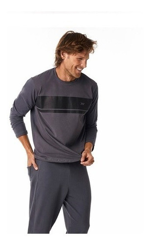 Pijama Xy 8046 Hombre Jersey Máxima Suavidad  Invierno