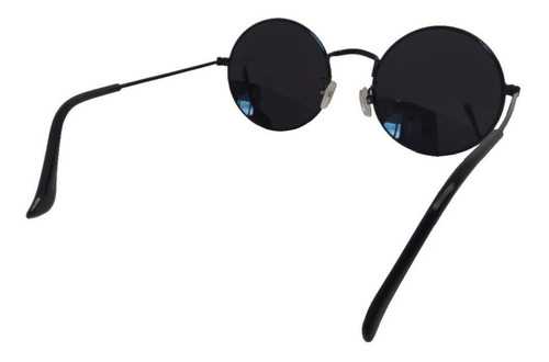 Óculos De Sol Yacht Sport Redondinho Round Frame Preto Top