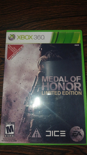 Medal Of Honor Limited Edition Original Xbox 360