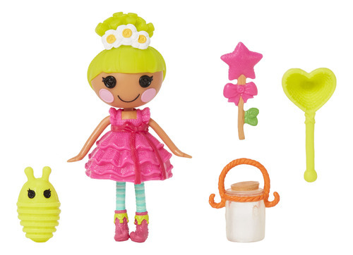 Lalaloopsy Mini Muñeca - Pix E. Flutters Con Mini Luciérn