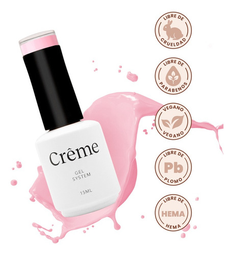 Kit Profesional Esmalte Gelish Lampara Uv Creme Todo En Uno