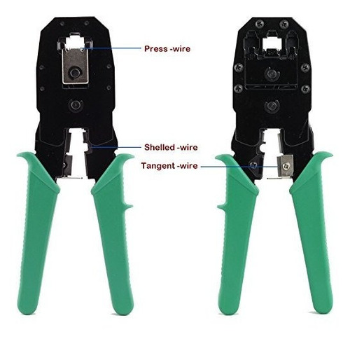 Kit Reparacion Red Conector Cable Probador Pelacable