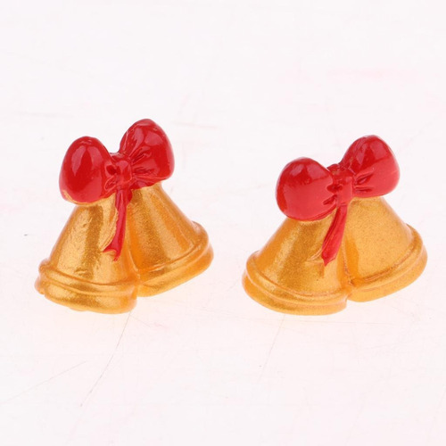 Bake 20 Piezas De En Miniatura, Amarillo, Rojo, Campanas