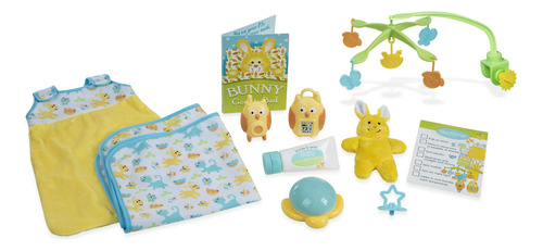 Melissa Doug Mine To Love Bedtime Play Set Muñecas Luz...