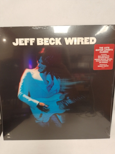 Jeff Beck Wired Vinilo Lp Nuevo 