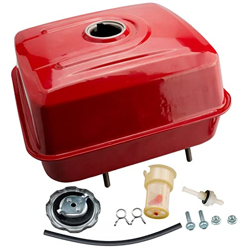 Red Fuel Tank For Honda Generator Pump With Gx390 Gx340...