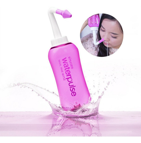 Waterpulse Alergia Lavado Nasal Sinusitis Nariz Rinitis Color Purple