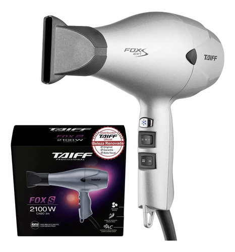 Secador De Cabelo Taiff Fox Ion S Profissional Original 2100