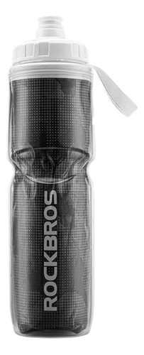 Botella Agua Bicicleta Rockbros Aislante Térmico 750 Ml