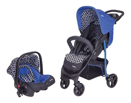 Carriola De Bebe Evenflo Explorer Reclinable Portabebe 