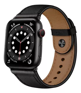 Correa Para Apple Watch De Piel Genuina Calidad Premium A1x