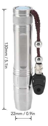 Linterna Uv 365 Nm Luces De Identificación De Joyas 3 En 1