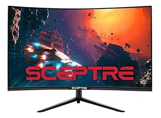 Sceptre Monitor De Juegos 2k Curvo De 32 Qhd 2560 X 1440 Ha