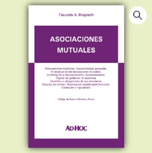 Asociaciones Mutuales -  Biagosch, Facundo A.