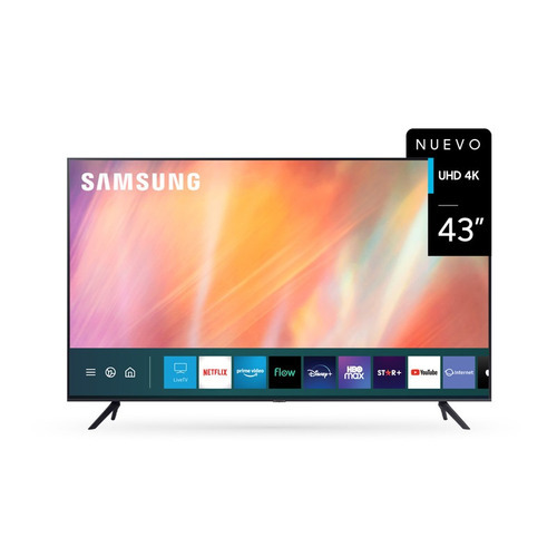 Imagen 1 de 8 de Smart TV Samsung Series 7 UN43AU7000GCZB LED Tizen 4K 43" 220V - 240V