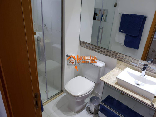 Imagem 17 de 18 de Apartamento A Venda Com 2 Dormitórios À Venda, 83 M² Por R$ 670.000 - Picanco - Guarulhos/sp - Ap3428