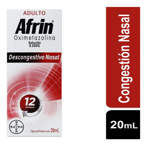Afrin Adulto Caja Con Frasco Spray Con 20 Ml