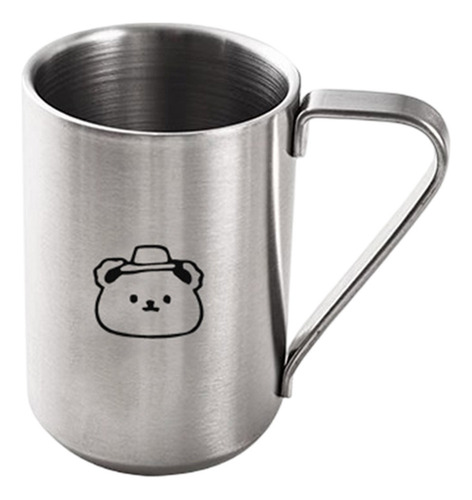Taza De Café De Doble Pared De Acero Inoxidable Para Niños,