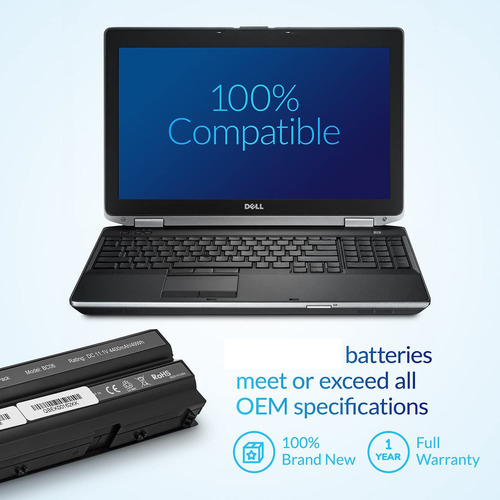Bateria Dell T54fj Latitude E6000 E5000 Inspiron 14r 17r