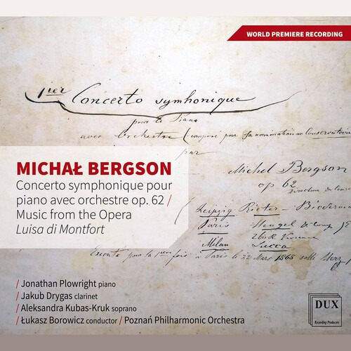 Bergson//plowright//concierto Sinfónico De Borowicz, Cd