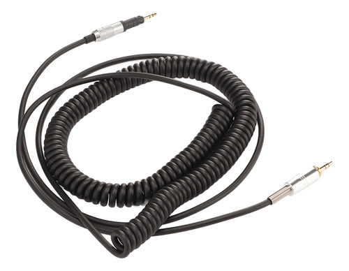 Cable De Resorte Para Auriculares Estéreo En Espiral De 3,5
