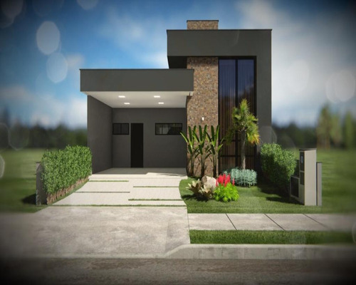 Imagem 3 de 12 de Casa 160m² 3 Suítes Com Piscina Lazer Completo Jardim Residencial Viena Indaiatuba Sp - Ca00972 - 69905020