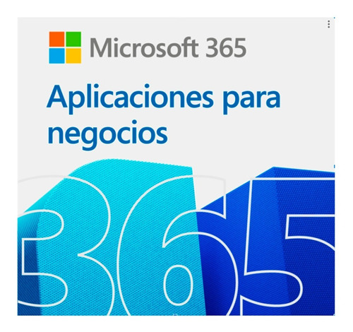 Imagen 1 de 2 de Microsoft 365 Aplicaciones Para Negocio 1 Año Esd Spp-00005