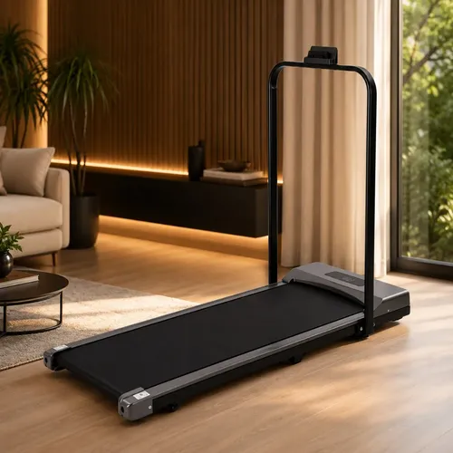 Esteira Ergométrica Dobrável Elétrica Maat Painel Led Preto 220v