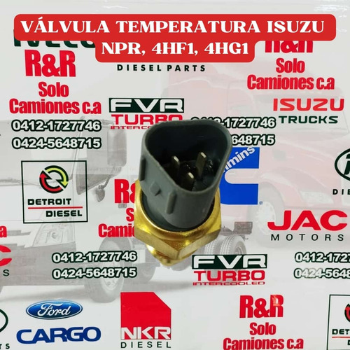 Válvula Temperatura Isuzo Npr 4hg1