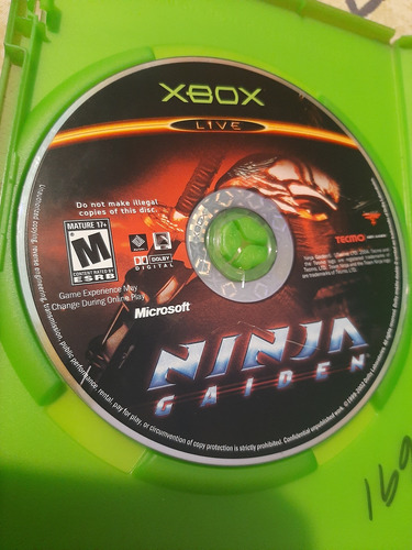 Ninja Gaiden X Box Clasico Leer Bien La Descripción (Usado)