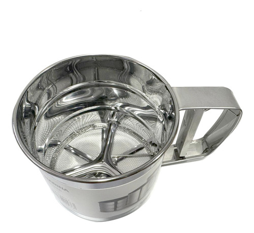 Tamizador / Cernidor De Harina En Acero Inoxidable 10 Cm