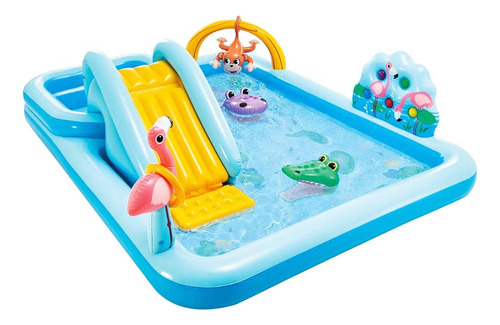 Piscina Intex Inflable Centro De Juegos Jungla - El Rey