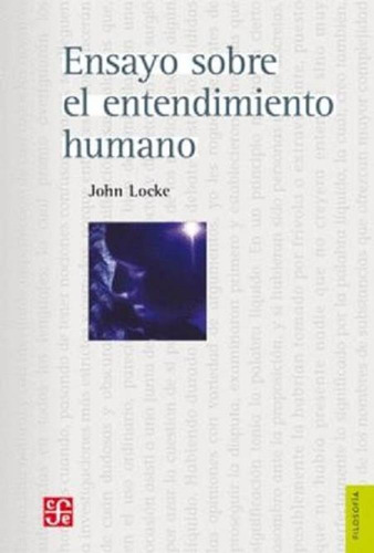 Ensayo Sobre El Entendimiento Humano - Locke, John