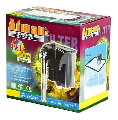 Atman Hf-600 Filtro 600l/h Externo Hangon 220v C/ Nf