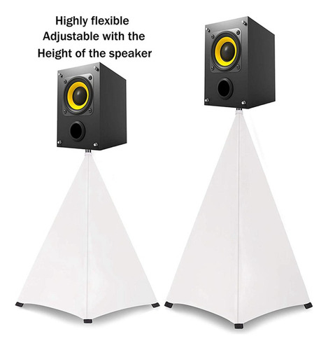 2 Uds. Funda Universal Para Soporte De Altavoz, Altura