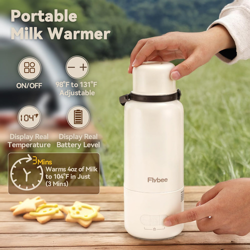 Aquecedor De Garrafas Portátil Flybee Fast Heating 500ml 120