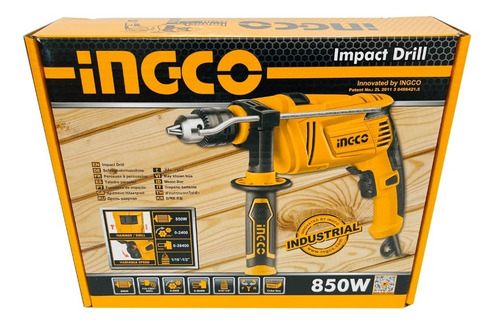 Imagen 4 de 5 de Taladro Impacto Percutor 1/2 850w Ingco