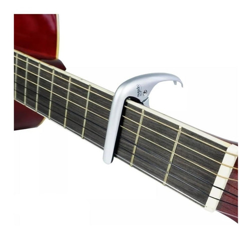 Imagen 3 de 9 de Capodastro Para Guitarra Clásica Tipo Pinza Musedo