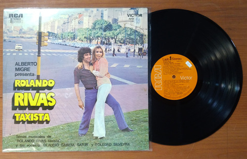 Rolando Rivas Taxista Bso 1972 Disco Lp Vinilo