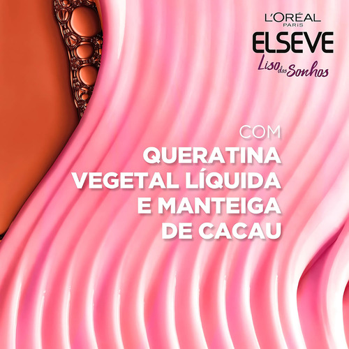 Kit 2 Shampoo Elseve Liso Dos Sonhos 200ml