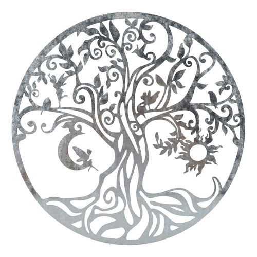 Escultura De Pared Con Forma De Árbol Con Forma De Vida, Red