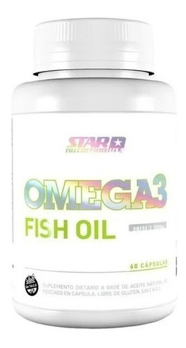 Omega 3 Fish Oil X 60 Capsulas - Star Nutrition