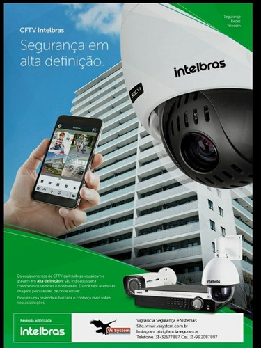 Imagem 1 de 2 de Instalação De Câmeras De Segurança, Centrais De Alarme