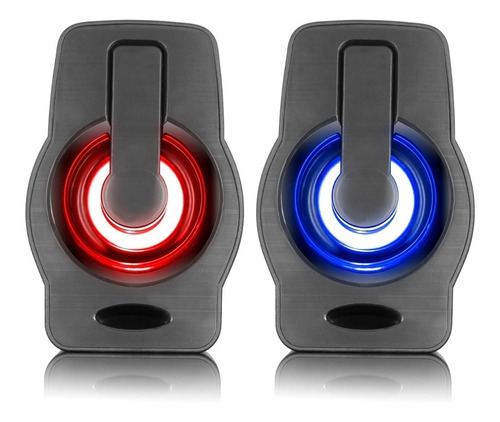 Parlante Micronics Neon One-mic S307-7 Gamer 2.0 Luz Led