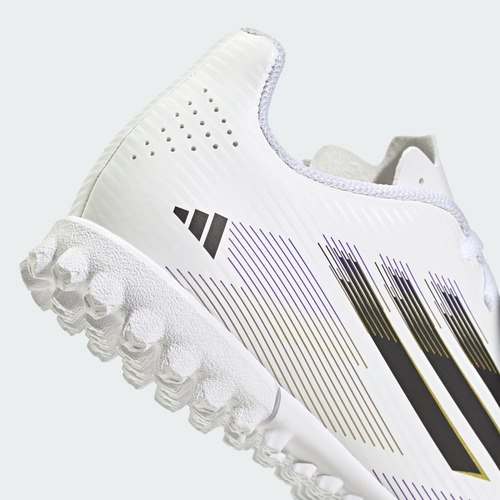 Botines Adidas Fútbol F50 Club Pasto Blanco Jr4402