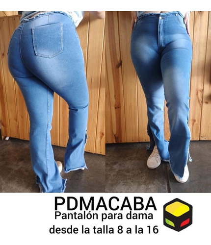 Pantalón Para Dama Bota Campana Abierta 