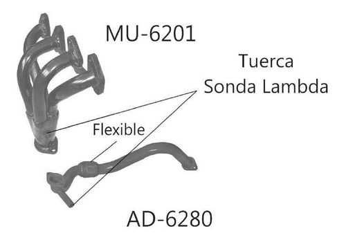 Multiple Y Acople Chevrolet Onix Con Flexible