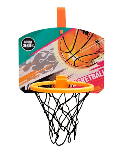 Tablero De Basquet Chico 31x24 Con Pelota De 10cm Kentol S.a