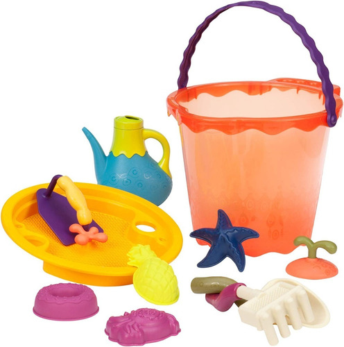 Balde De Playa Large Bucket Set Battat