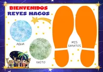 Comprar Kit Imprimible Alfombra Carta Sobre Certificado Reyes Magos